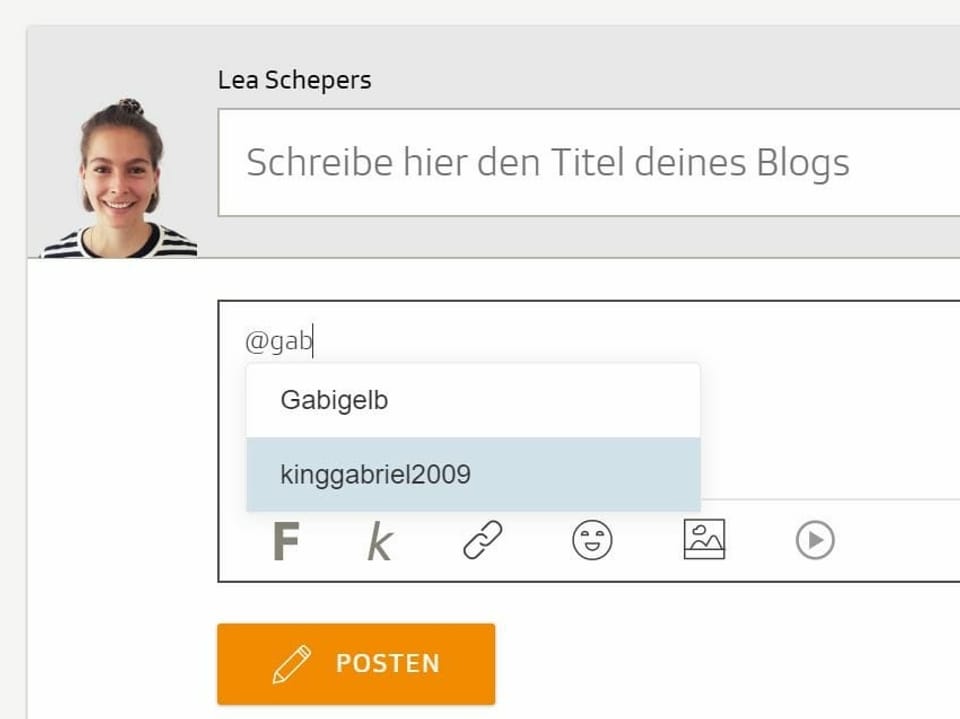 Wie kann ich jemanden im «Treff» vertaggen? Wie kann ich jemanden im «Treff» vertaggen?