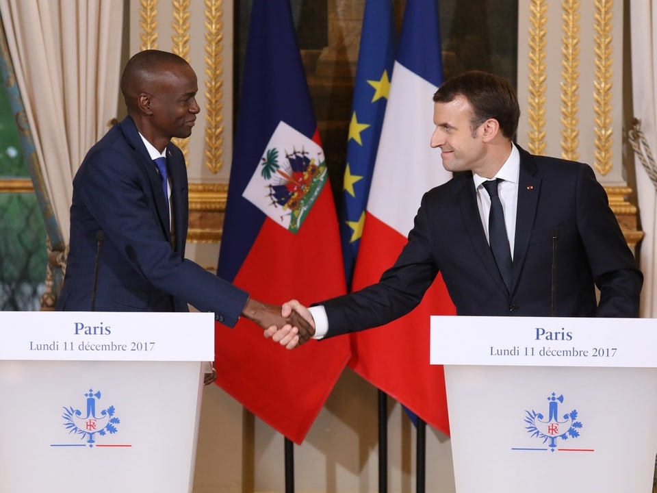 Präsident von Haiti und von Frankreich.