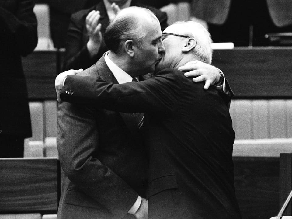 Gorbatschow und Honecker