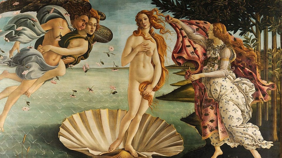 «Die Geburt der Venus» von Botticelli