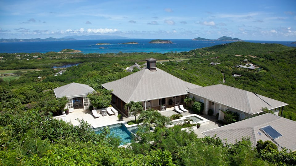 Villa Aurora auf der Karibik-Insel Mustique