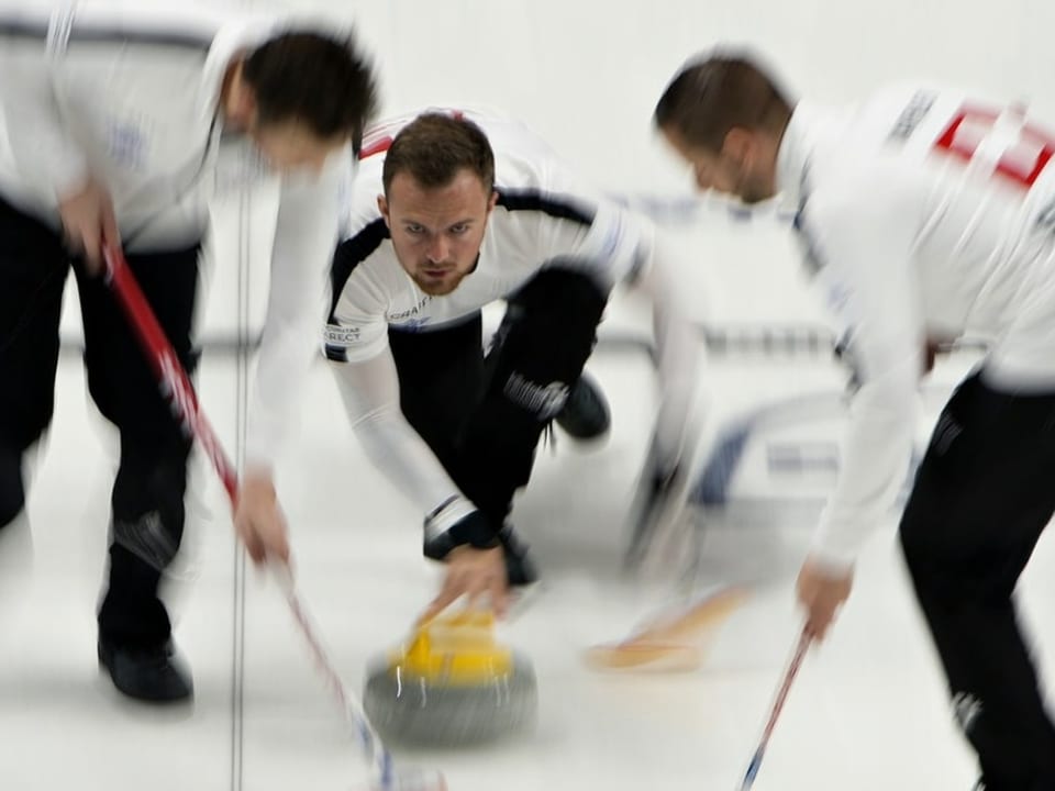 Das Schweizer Curling-Team