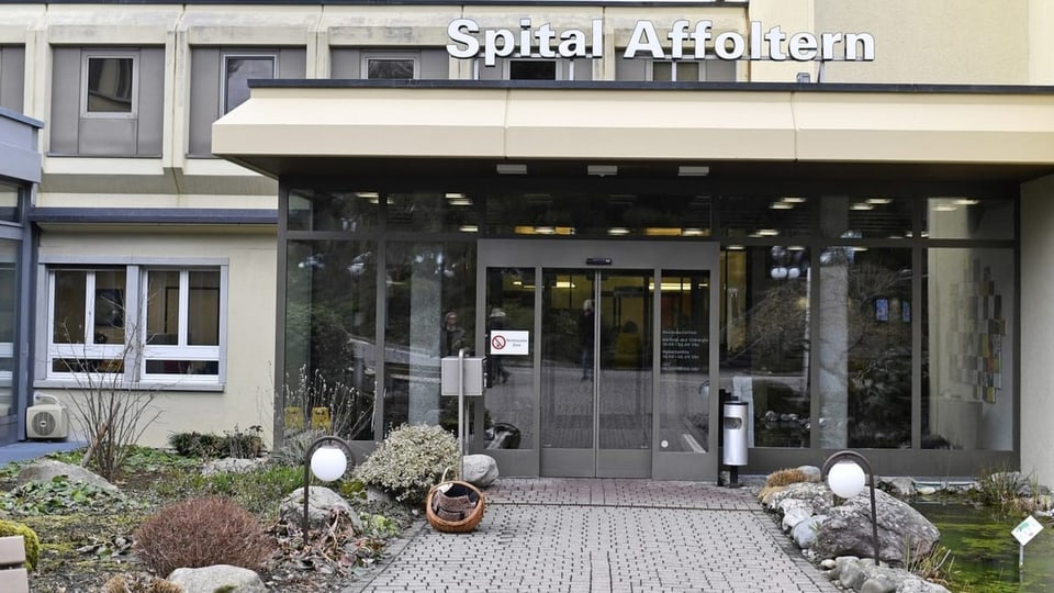 Spital Affoltern Eingang