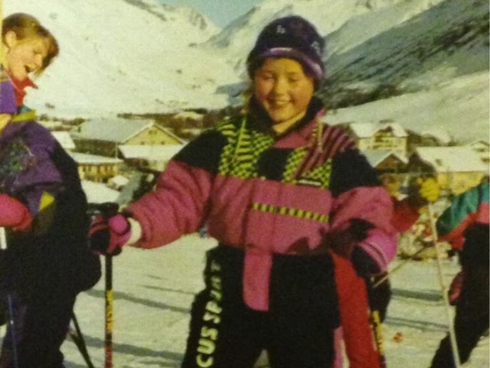 Skischule in Realp 1992 inkl. #einteiler :-)