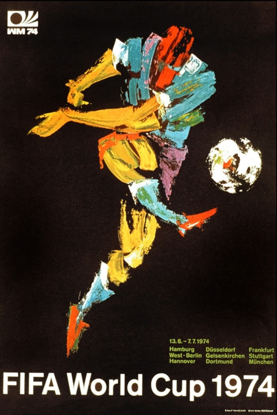 WM-Poster Deutschland 1974