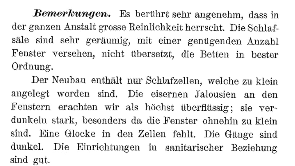 Text zu Strafanstalt Thorberg.