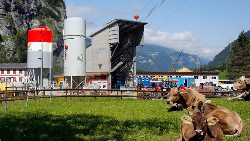 Die Seilbahn Kalktrittli.