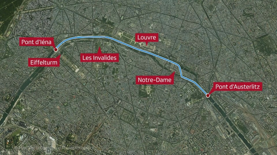 Olympia 2024 in Paris - Gigantische Eröffnungsshow auf der Seine geplant - News - SRF