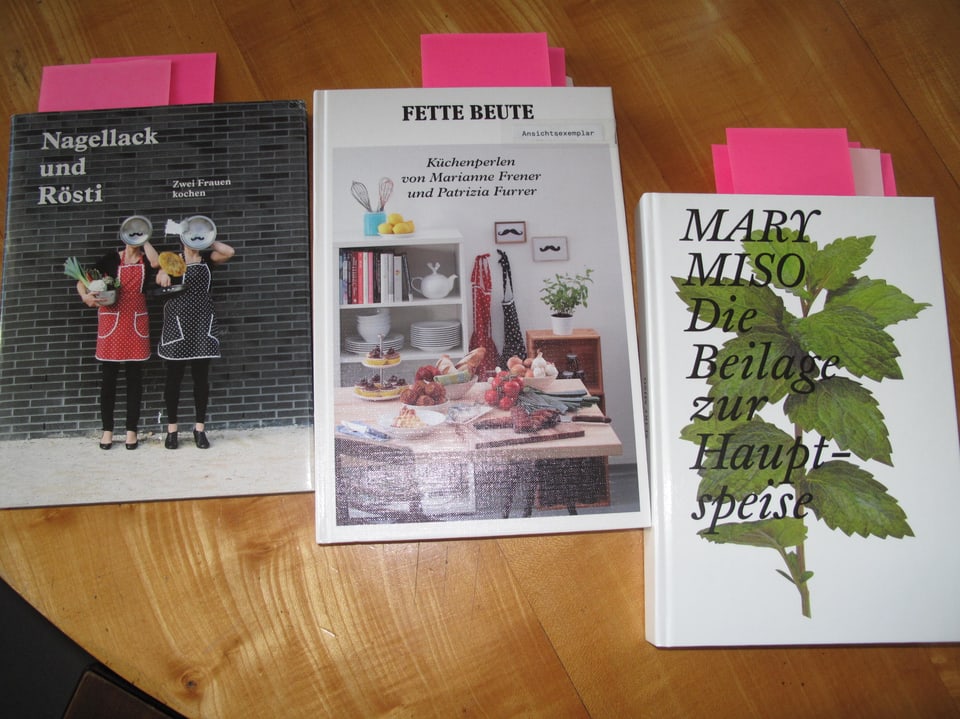 Die drei Mary-Miso-Kochbücher