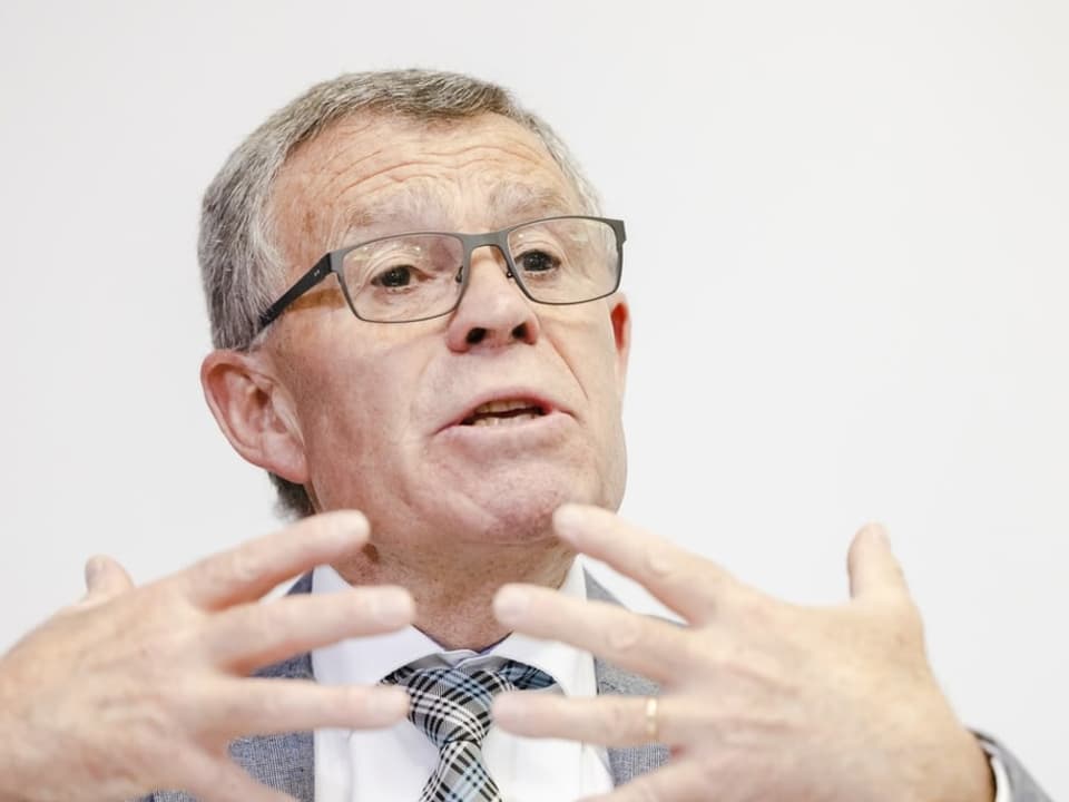 Der Zürcher Finanzdirektor und derzeitige Regierungspräsident Ernst Stocker