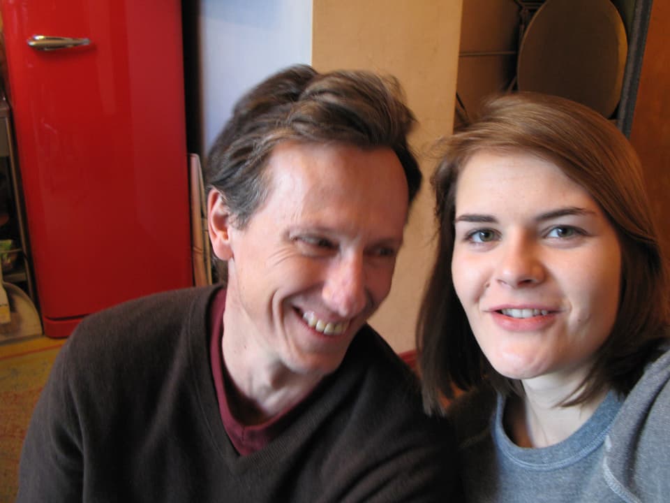 André Schürmann und Hazel Brugger
