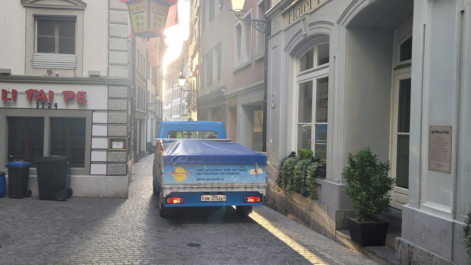 City-Logistik in Luzern - Luzern will umweltfreundliche Logistik, doch ...