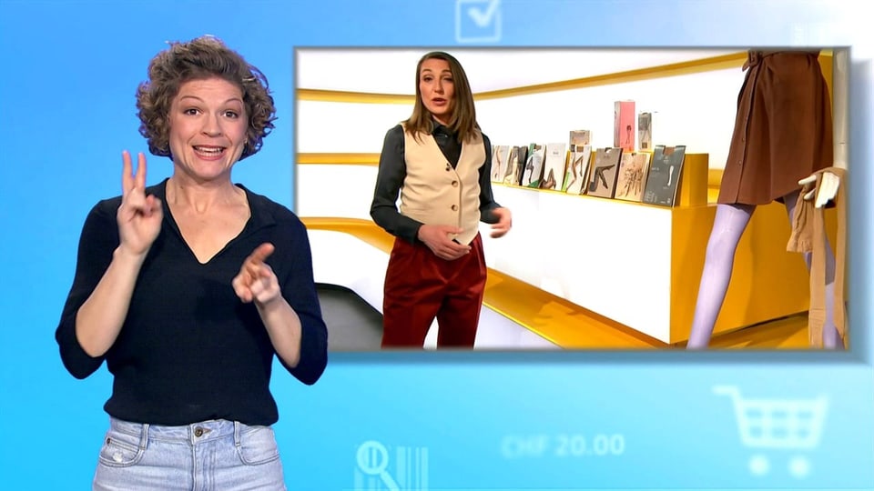 Konsumentenmagazin «Kassensturz» in Gebärdensprache