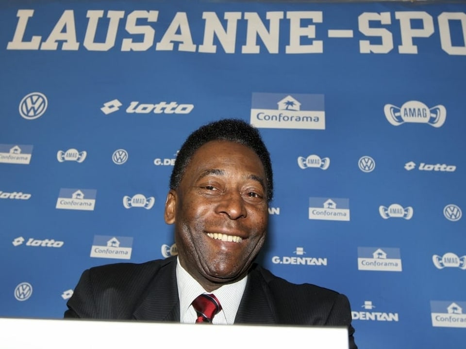 Pelé in Lausanne