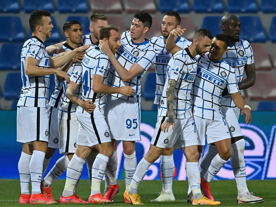 Erfüllten am Samstag die Pflicht Die Spieler von Inter Mailand.