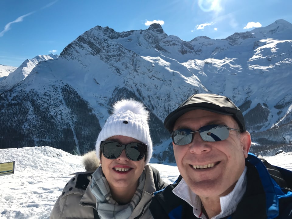 Ihre Freizeit verbringen Anton Lauber und seine Frau Verena gerne in den Bergen.