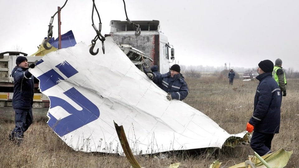 Das Flugzeug der Malaysian Airlines wurde im Juli 2014 über der Ukraine abgeschossen. 