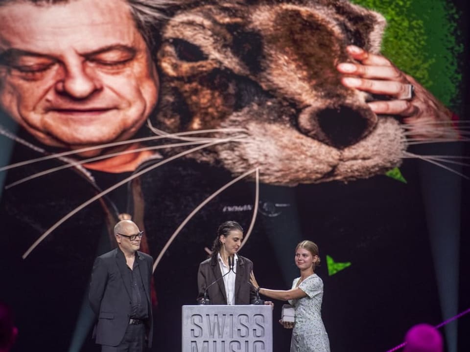 «Tribute Award» für Endo Anaconda Bild von der Preisverleihung