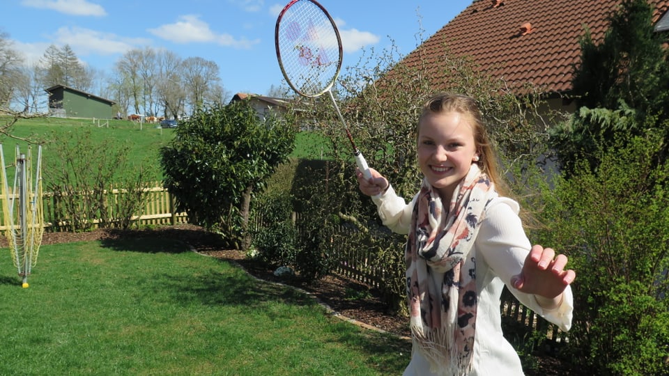 Badmintontalent Ronja Stern im Gespräch