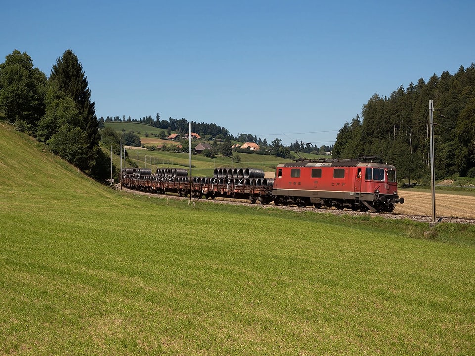 Güterzug Emmentalbahn