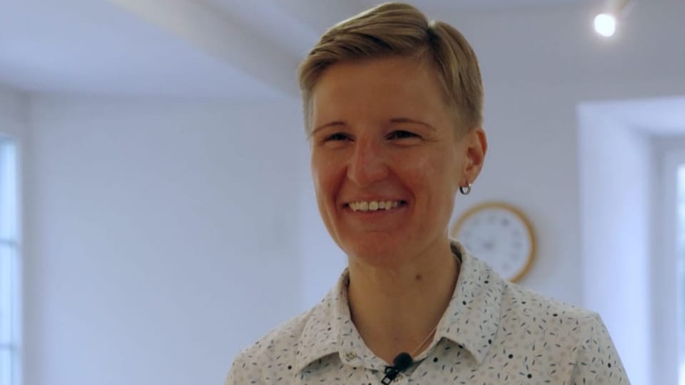 Lächelnde Frau