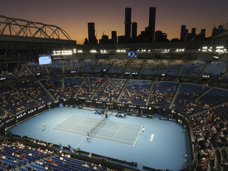 Blick auf den Centre Court.