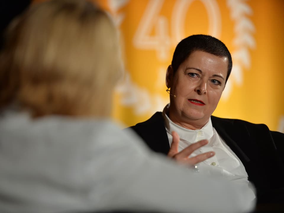 Colette Gradwohl im Gespräch mit Sonja Hasler.