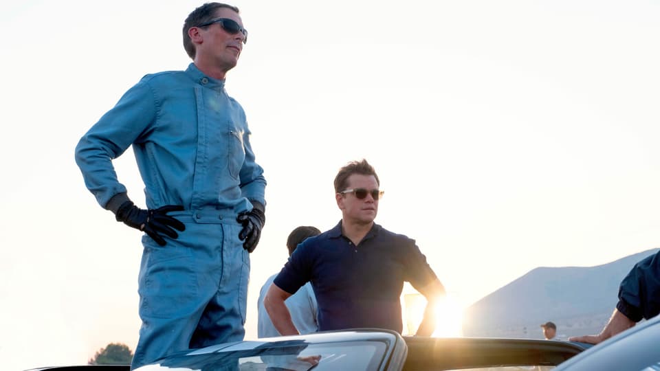 Christian Bale und Matt Damon in dem Film Le Mans 66