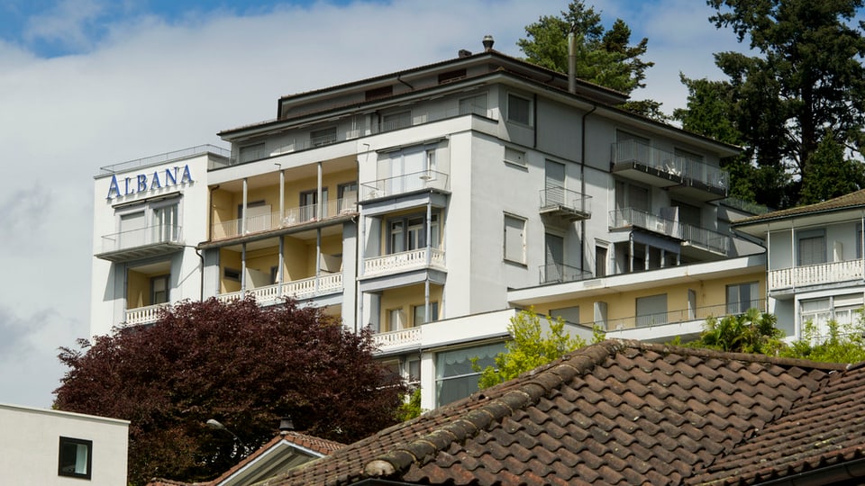 Das Hotel Albana in Weggis.