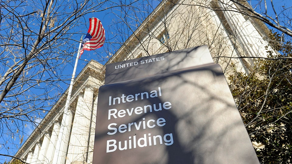 Gebäude der US-Steuerbehörde
