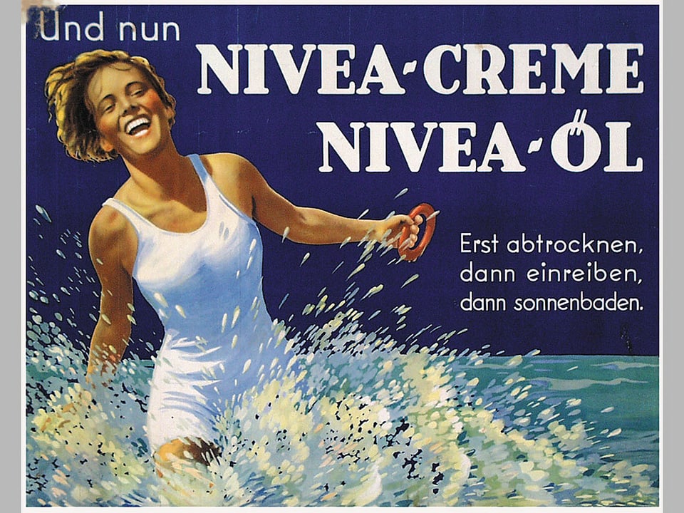 Alte Nivea-Werbung