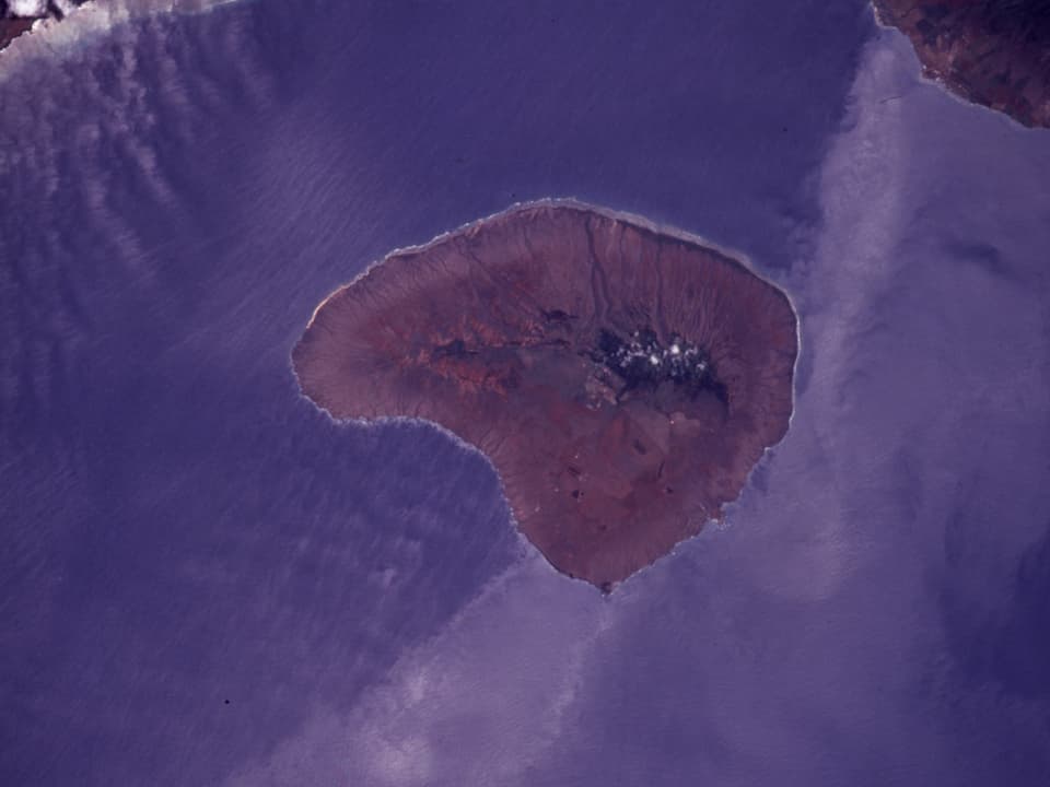 Insel Lanai (Luftaufnahme)