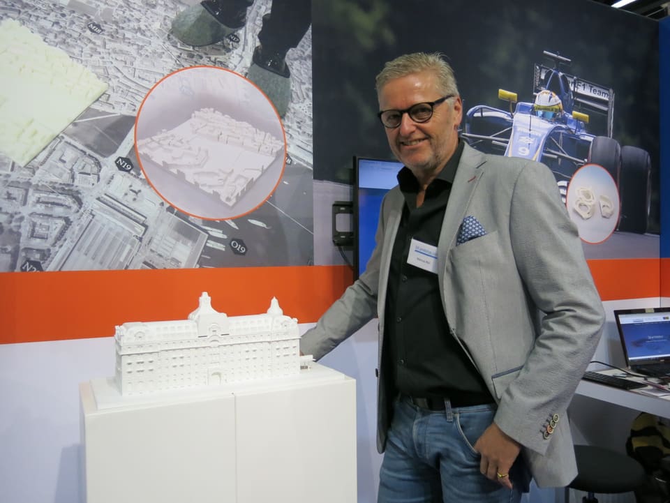Die Firma von Marcus Risi aus Stans bietet auch 3-D-Modelle für die Raumplanung an.  