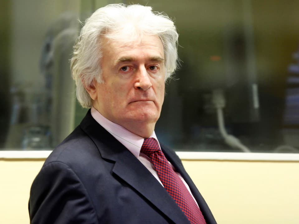 Karadzic auf einer Abbildung vom 3. November 2009 