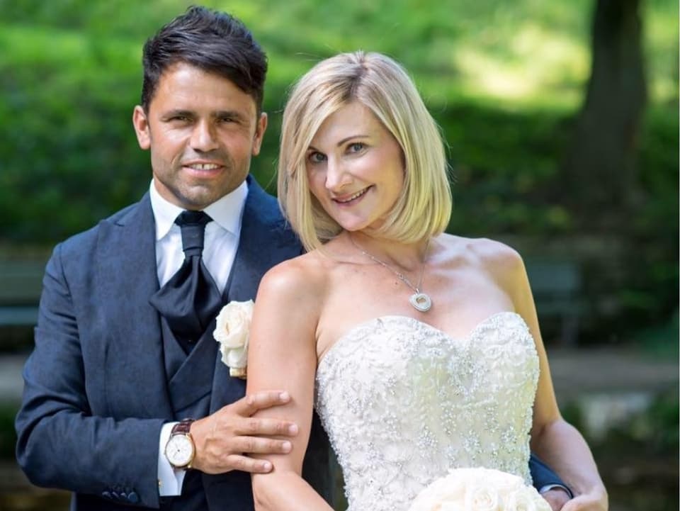 FCZ-Trainer Uli Forte und seine Caroline haben im Sommer kirchlich geheiratet. 
