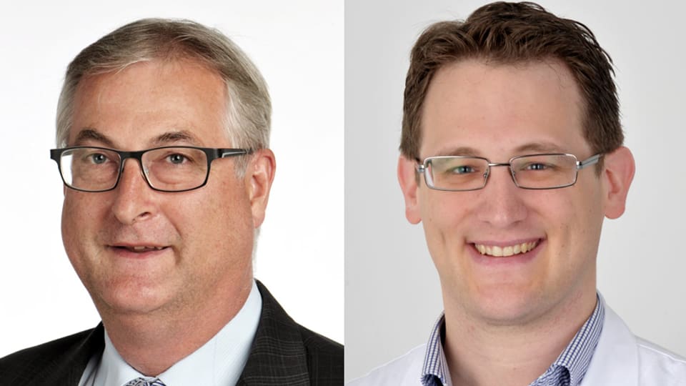 Die Chat-Experten am 27. Februar: Prof. Klaus Siebenrock und Prof. Moritz Tannast