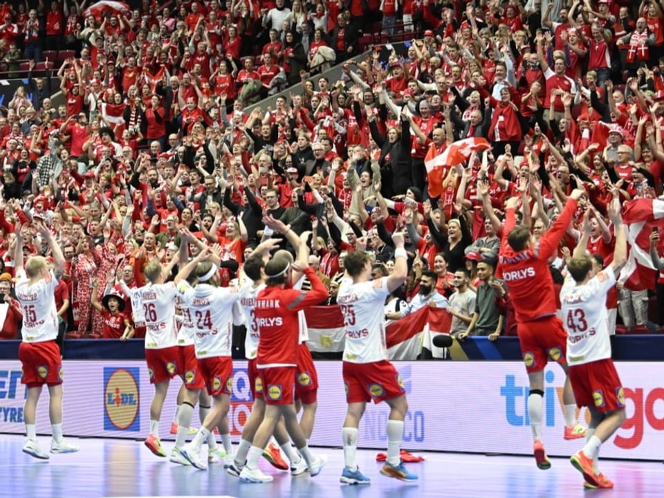 Dänemarks Handballer.
