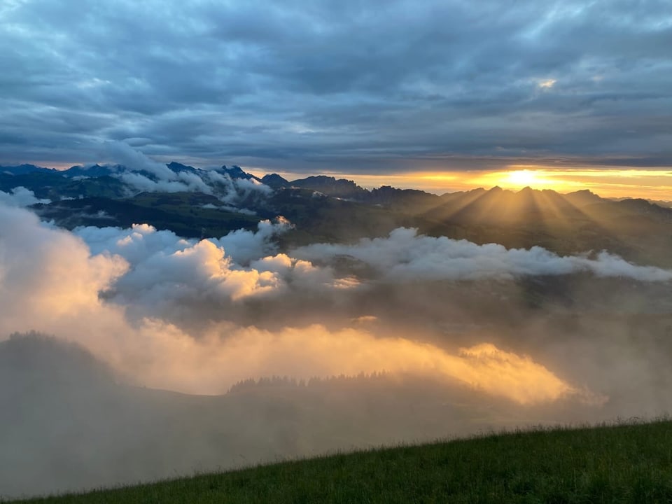 Chumigalm oberhalb Zweisimmen / BE Chumigalm oberhalb Zweisimmen / BE