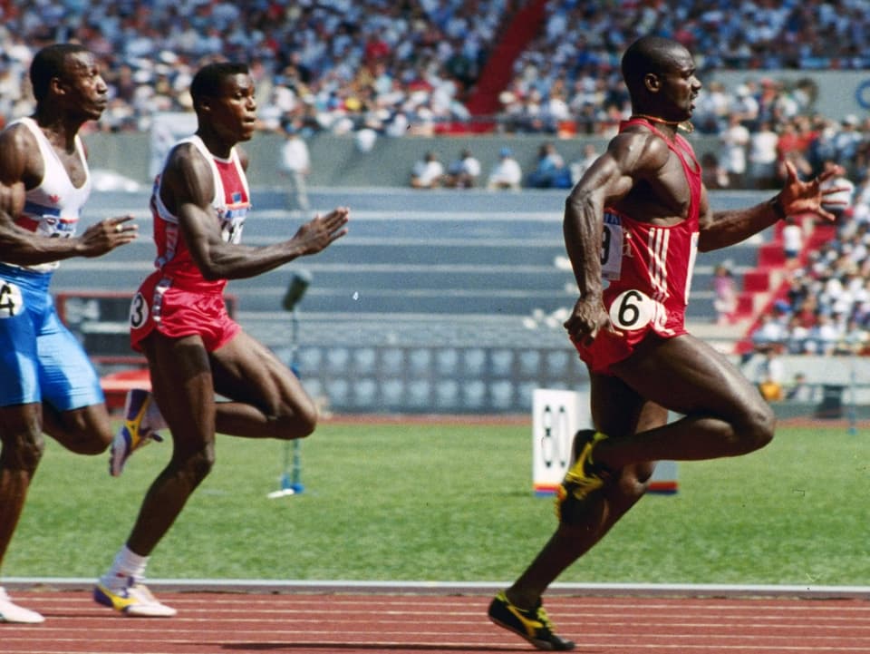 Das 100-Meter-Rennen von 1988 geriet zum Skandal - Input präsentierte eindrückliche Momente aus der Olympiageschichte. 