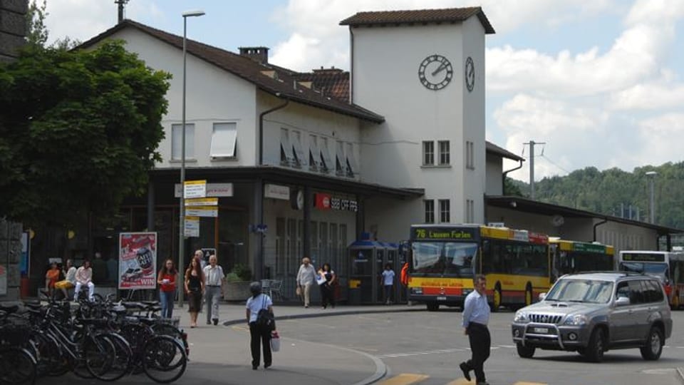 Bahnhofsareal Liestal