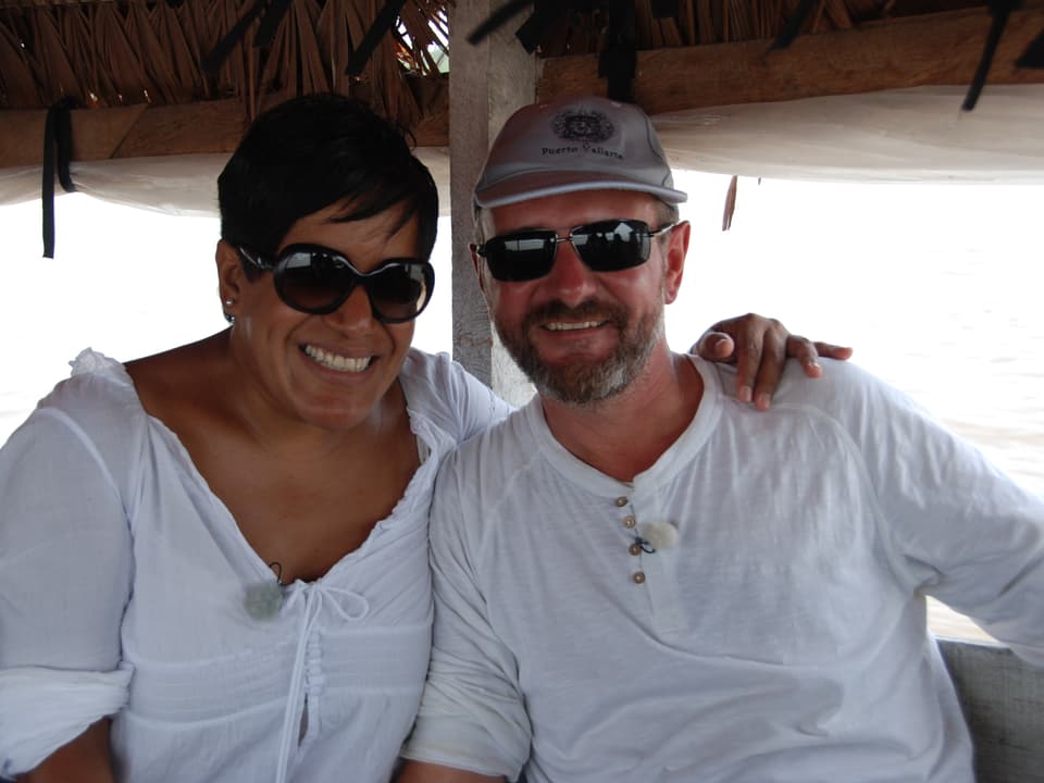 Corinne und Adrian Studer im Amazonas Gebiet .