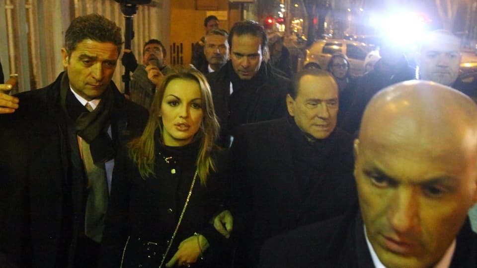 Francesca Pascale mit Berlusconi.