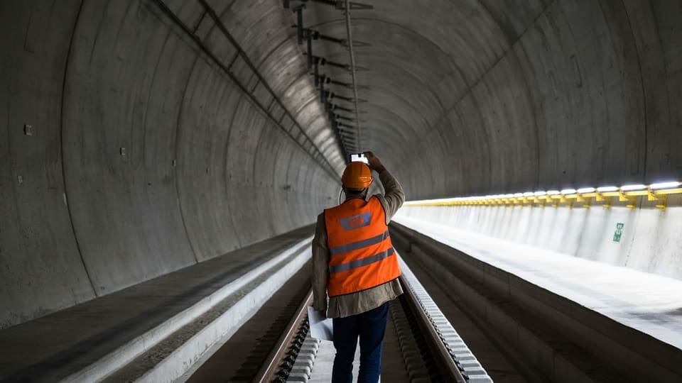 Ceneri-Basistunnel: «Es beginnt ein neues Kapitel in der Verkehrspolitik»