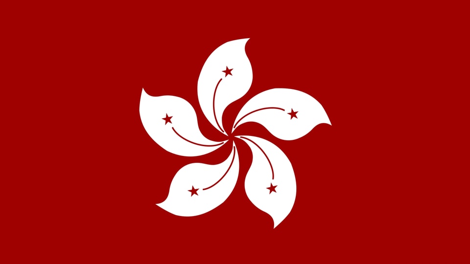 Offizielle Flagge Hongkong