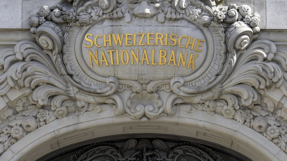 Logo der Schweizerischen Nationalbank.