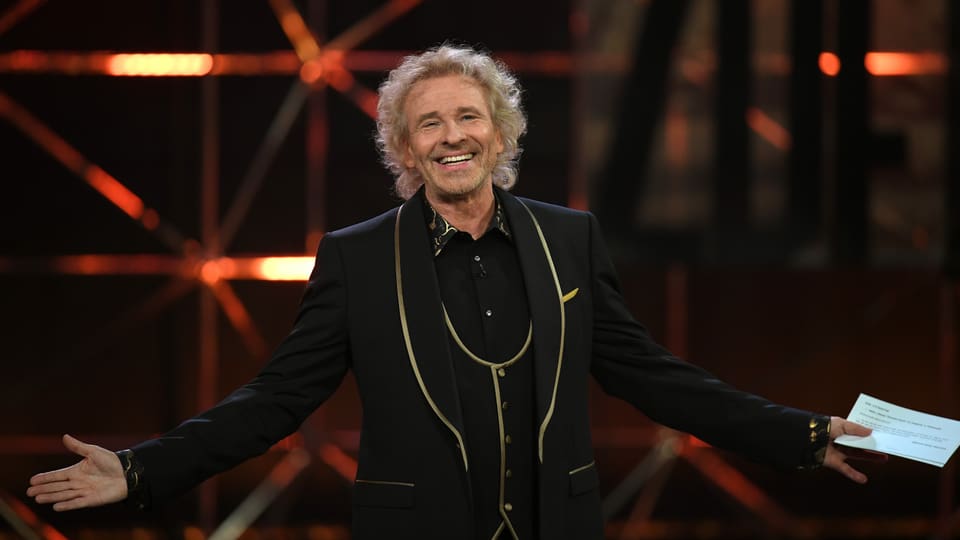 Thomas Gottschalk  auf der Bühne