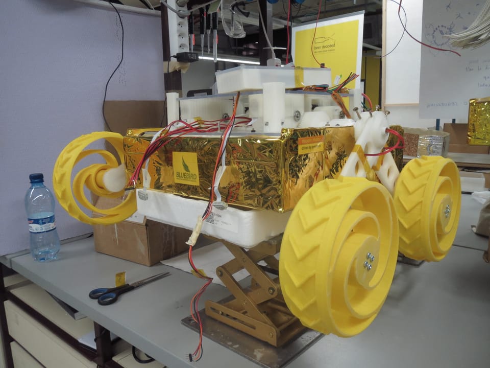 Impressionen aus dem Labor.