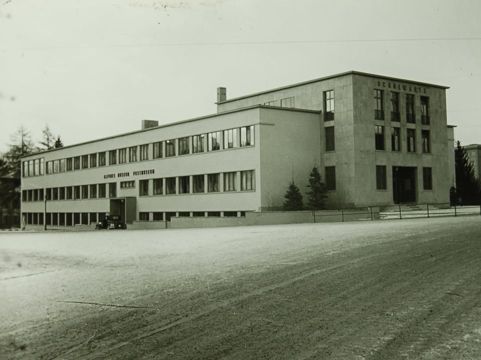 Eine Fotografie des Alpinen Museums von 1940. 