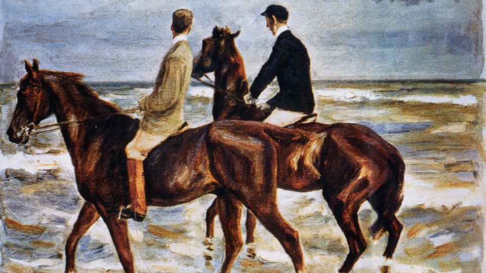 Als Nazi-Raubkunst eingestuft: «Zwei Reiter am Strand».