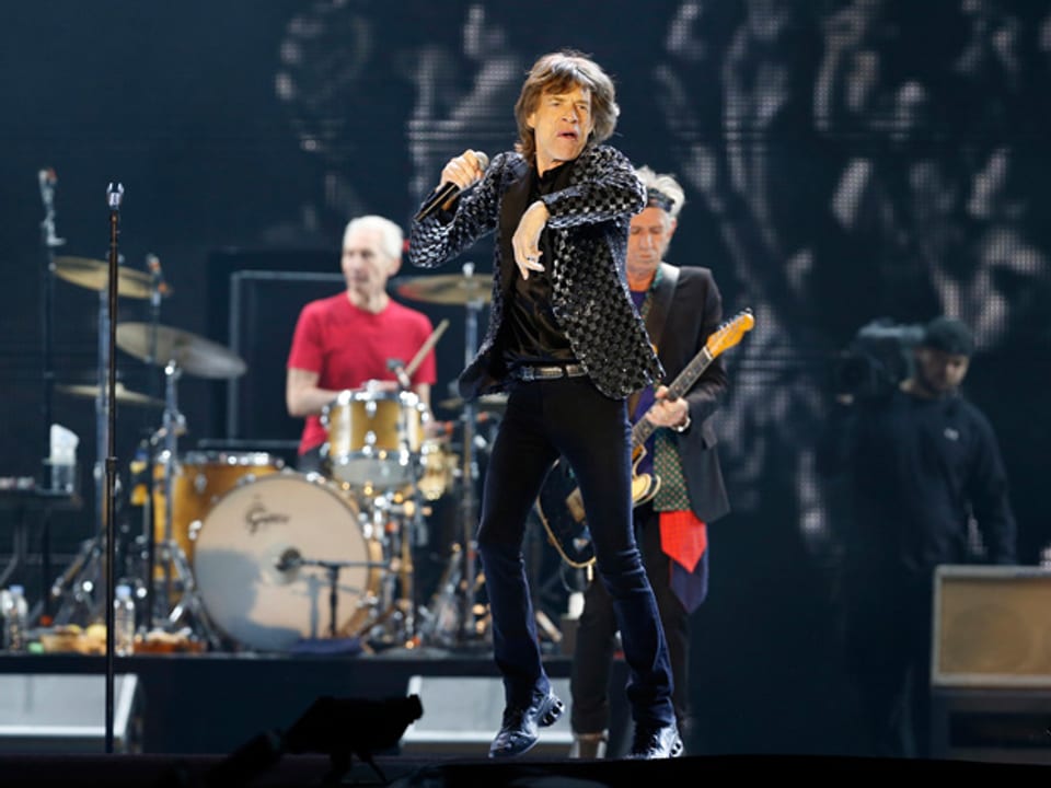 Die Rolling Stones 2014 bei einem Konzert in Tokio